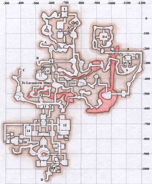 Treasure Map Indicating the Location of Ignis Aureliae